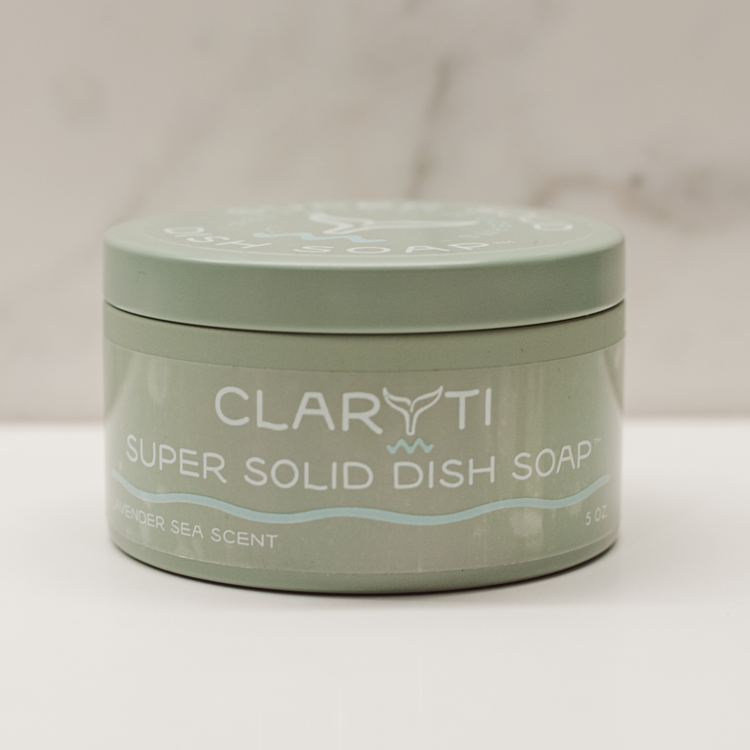 Super Solid Dish Soap- Lavender Sea Scent 5 oz.